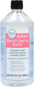 June Tailor Quilter's Starch Savvy + Liter Refill
