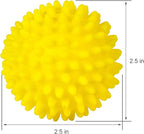 Dryer Balls 4 Pack - Non-Toxic Reusable Dryer Balls (Yellow)