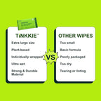 Extra Large Body Wipes (24" x 8"), 5X Bigger No Rinse Bathing Towelettes, Portable Cooling Cleansing Wipes 36 Pack for Gym, Camping, Hiking & Outdoor Sports