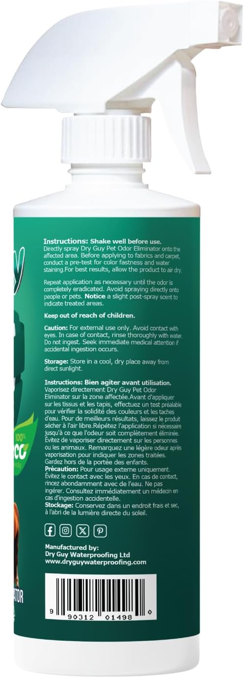 Dry Guy Pet Odor Eliminator