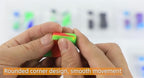 Green Piece® Green Silicone Magnet Cleaner - Perfect for your Glass Pieces and Vases - Clean Smarter and better. Remove Resin and Tar - Clean hard to reach areas - Excellent for all glass.