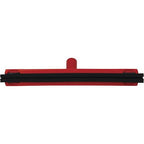 Vikan 77524 Squeegee,Fixed Head,Bench,16",PP/RB,Red