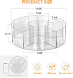 AIEVE Extra Large Drink Packet Organizer, 360° Lazy Susan Rotating Turntable for Larger Powder Drink Mix, Hydration Packets Acrylic Pantry Organizers for Kitchen Storage Organization