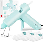 Hot Glue Gun, Mini Hot Glue Gun Kit with 30 Glue Sticks, Consistent Flow, Fast Heating& Ergonomic Design for School Arts& Crafts, DIY Projects and Home Repairs& Decoration