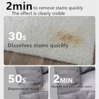 2 Pack Carpet Spot Cleaner, Sofa Spot Stain Remover, Free-wash Fabric Cleaner with Brush Head, for Sofas, Carpets, Curtains, Remove Oil Stains, Blood Stains, Coffee Stains, Pet Urine Stains