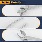 8 inch Concave Cutter, Stainless Steel Cutter for Bonsai & Gardening Pruning, Supplied By Jevie (Diagonal)