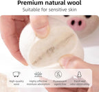 Natural Wool Dryer Balls XL 6-Pack - 100% New Zealand Wool, Reusable Eco-Friendly Fabric Softener, Reduces Wrinkles, Static & Drying Time, Chemical-Free Alternative to Dryer Sheets(LPWB-02)