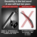 Hand Saw With Sheath,Saws Blades Retractable Gardening,Outdoor Portable Hand Pull,Durable Three Blade Toothed Steel Mini Saw,For Camping, Gardening, Cutting Wood, Pvc, Bone, Pruning appliance
