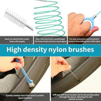 Car Sunroof Drain Cleaning Tool, 78 Inches Long Flexible Tube Cleaner, Detail Wash Brush for Windshield Holes, Downspout Drain Brush, Essential Gadget for Rainy Season