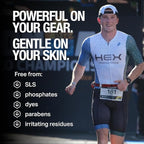 HEX Performance Fabric Booster, Unscented, 100 Load (Pack of 2) - Safe for Activewear, Made for Sensitive Skin, Eco-Friendly
