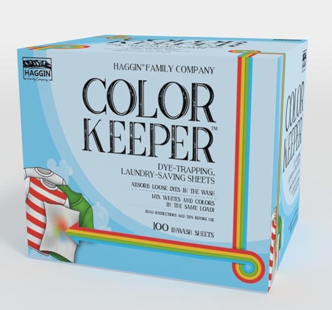 Color Keeper® Dye-Trapping Laundry-Saving Sheets, 100 Value Pack | Fragrance Free | Bleach-free Protection for Mixed Laundry