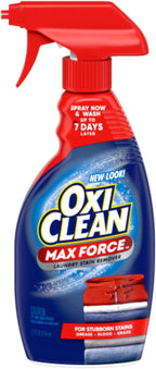OxiClean Max Force Laundry Stain Remover Spray, 12 fl oz + 48 Fl Oz Refill Bottle Kit 60 Fl Oz Total