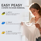 Instant Oil Stain Remover For Fabric (9 fl oz) – Effectively Eliminates Food Grease, Sauces, Motor Oil, Dried Oils, and Oily Stains. Safe for Skin and Machine-Washable Fabrics