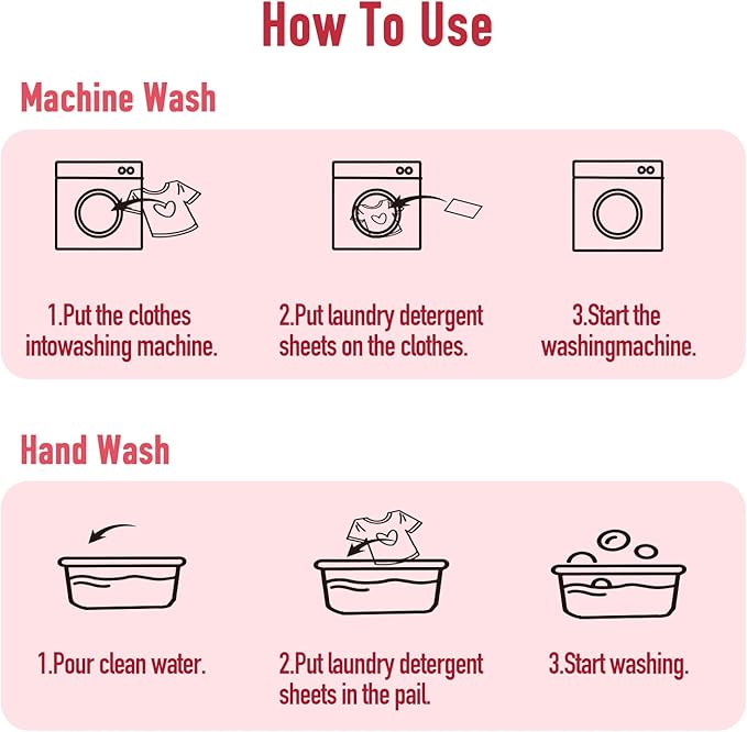 YCUO Eco Laundry Detergent Sheets - 80 Loads, Hypoallergenic Dryer Sheets with Berry Odor, Travel Laundry Detergent for Camping Vacation Cruise Trip College Dorm