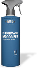 HEX Performance Deodorizing Spray, Fresh, 22oz - Awesome for Shoes, Gear, Activewear & Fabrics, Yoga Mats & Gym Equipment, Carpet, Pets, Odor Eliminator & Fabric Refresher Spray