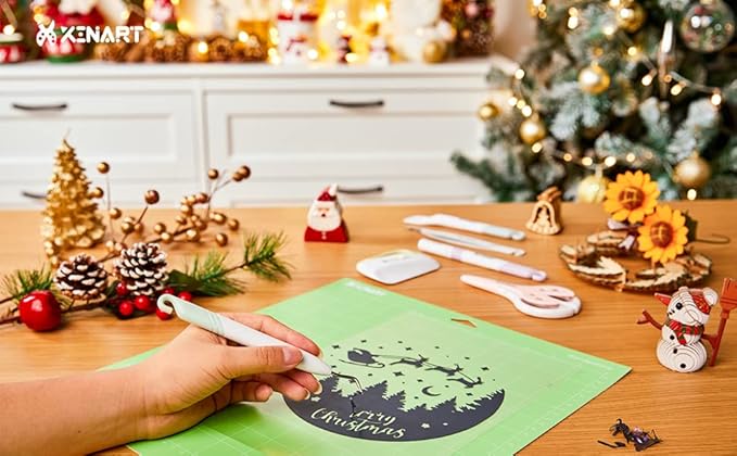 Xinart Vinyl Weeding Tools Set for Cricut Vinyl Weeder/Scraper/Spatula/Tweezers/Scissors Basic Weed Removal Tool Kit