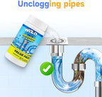 Sink Drain Cleaner, 2025 New Multi-functional Sink and Drain Cleaner Powder Cleaning, Drains Cleaner Foam Cleaner, Powerful Pipe Dredging Agent for Home Kitchen Toilet (2Pcs)