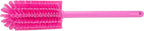 SPARTA Scrub Brush Bottle Brush, Dishwasher Safe Brush with Hanging Hole for Cleaning, Plastic, 16 Inches, Pink, (Pack of 4)