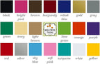 Yellow - Laundry Room Vinyl Decal Set - Laundry Pods - Fabric Softener - Dryer Sheets - V2