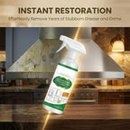 Kitchen Appliance Cleaner Spray, Multi-Purpose Cabinet Cleaner All in One, Kitchen Cabinet Cleaner for Stove Oven Range Hood Countertop, No Rinse No Scratch, 120ml/4oz (3PCS)