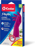 PLAYTEX Living Reuseable Rubber Cleaning Gloves Medium, Premium Protection Reusable Household Gloves (Pack of 10)