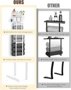 Aetyord Towel Racks for Bathroom 31inch Wall Mounted Towel Rack,Floating Shelf with Wood Plank,Towel Storage for Bathroom Can Holds 6 Large Rolled Towels,All White