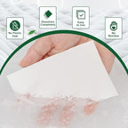 AIDEA Laundry Detergent Sheets, Unscented-(200 Loads) 100 Sheets, Laundry Detergent, No Plastic Jug, Lightweight & Easy To Use For Travel, Apartments, Dorms