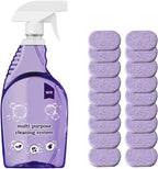 Spray Oven Cleane - Pray Cleaner for Ovens,All-Purpose Cleaners,Multi-Surface Cleaners with Concentrated Cleaning Tablets,Cleaning Sprays for Kitchen,Bathroom(18pcs)