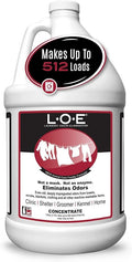 Odorcide Laundry Odor Eliminator Concentrate – Pet Odor Eliminator for Strong Odor – Pet Smell & Urine Odor Eliminator for Clothes – Laundry Odor Neutralizer w/ Safe, Non-Enzymatic Formula (128 oz)