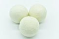 Pack of 3 Wool Laundry Dryer Ball by GK&CO-Reusable Extra Large Premium Natural Fabric Softener, Reduces Clothing Wrinkles, Eco-Friendly~Made of 100% Pure New Zealand Wool~Made in Nepal (3)