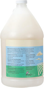 Ginger Lily Farms Botanicals Plant-Based Dishwasher Detergent Gel, 100% Vegan & Cruelty-Free, Fragrance-Free, 1 Gallon Refill (Pack of 4)