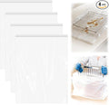 4 Pack Oven Grill Cleaning Bags（15.7''X23.7'', Heavy Duty Oven Rack Cleaner Bags - No Messy Hands Reusable Soak-off Cleaning Kit for Grate & Grill Rack,No Cleaner Included
