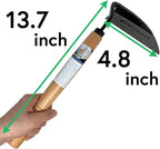 HACHIEMON Japanese Weeding Tool Very Sharp Edge Nejiri Gama Left-Handed Version - Made in Japan
