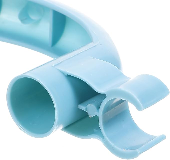 2pcs Broom Handle Grip Replacement 19mm Light Blue Dustpan Stick Sleeve Home Cleaning Accessory for Sweeping Broom and Dustpan Handles