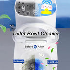 Toilet Bowl Cleaner, 3 Pack Automatic Toilet Cleaner Bottle, Long-Lasting Deep Cleaning & Deodorized, Blue Ocean Scent