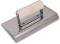 MARSHALLTOWN QLT Stainless Steel Hand Edgers, Wood Handle Material, 152mm Width, 203mm Length, 10mm Radius, 13mm Lip, Made In The USA, CE523S