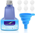 Reusable Bottle for Swiffer Wet Jet Mop, 500ml /17 FL OZ Cleaner Solution Empty Bottle