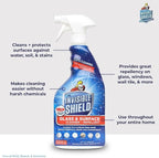 Invisible Shield Glass Essentials Shower Door Protectant and Water Spot Remover Kit 32 oz