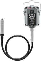 VEVOR Flex Shaft Grinder, 125W 18000RPM Electric Flex Shaft Rotary Tool, Foot-Pedal Control Hanging Carver Grinder with 112PCS Accessory Kit for Sanding Buffing Polishing Cutting