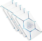 Indoor UV Pest Control Device and Night Light. LED Powered Flying Insect Trap for Flies, Moths, Gnats, Fruit Flies and Mosquitos. Replacement Adhesive Traps. (5 Count Refill)