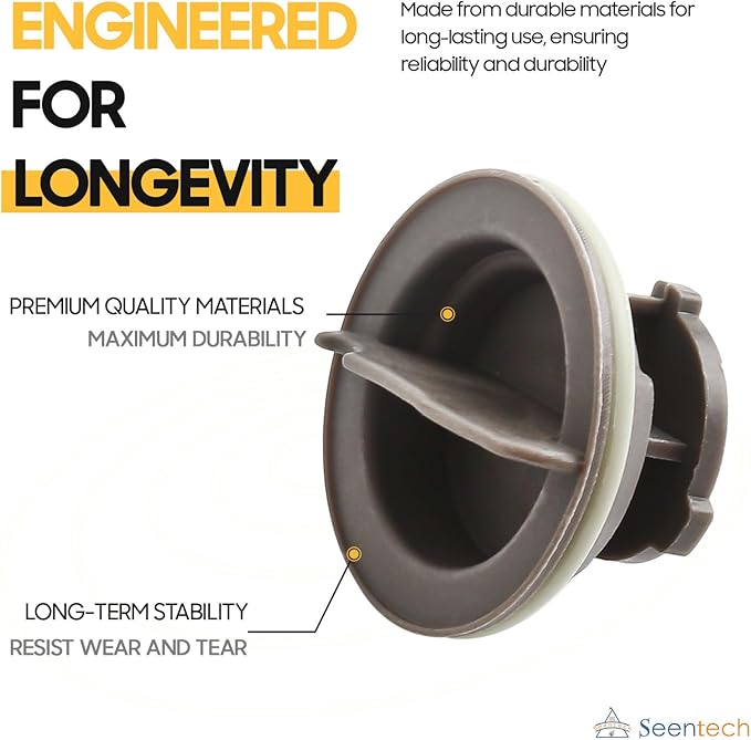 Seentech 8564929 Dishwasher Rinse Aid Cap – Durable Replacement for Whirlpool, Jenn-Air, KitchenAid – Compatible with WP8564929, PS982160, AP3866312