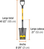 TRUPER PES-F D-Handle and Long Handle Garden Spades. Fiberglass 40 1/2" (103cm)
