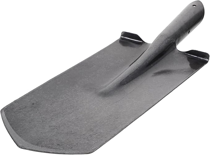 DOITOOL Thickened Manganese Steel Garden Spade Narrow Tip Shovel for Digging Plants and Tree Transplanting, Metal Gardening Tool for Soil Excavation and Lawn Care