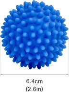Eco Laundry Dryer Balls Reusable Silicone Soft Washing Balls Fabric Softener Alternative for Quick Drying (4 Packs)