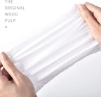 Toilet Paper, Facial Tissue, Napkin, Disposable Tissues for Bathroom, Home, Car, office, 10 Rollers, 4-Ply