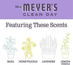 Mrs. MEYER'S Variety, 1 Room Freshener, 8 OZ, 1 Liquid Dish Soap, 16 OZ, 1 Liquid Hand Soap,12.5 OZ, 1 Multi-Surface Cleaner 16 OZ, 1 CT (Lilac)