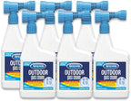 Sprayway Outdoor Glass Cleaner, 32oz, Pack of 6 | Streak-Free Shine, Foaming Action | Ideal for Windows, Patio Doors, and Outdoor Glass Surfaces