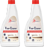 Floor Cleaning Solution Compatible with Roborock Q5/Q7/Q8/S7/S8/Qrevo Series, All Robot Vacuums & Wet Dry Vacuum, Floor Cleaner for Mopping, 2 Bottle Floor Cleaner Refill
