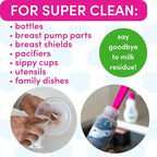 Dapple Baby Foaming Dish Soap, Refill, Unscented, 30oz (2 Units) (Pack of 2)