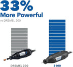 Dremel 3100-2/60 Variable Speed Rotary Tool Kit- 2 Attachments and 60 Accessories, Ideal for a Variety of Crafting and DIY Projects- Cutting, Sanding, Grinding, Polishing, Drilling, and Engraving